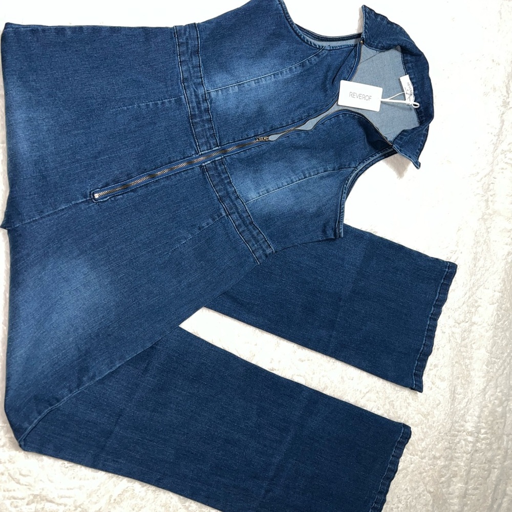 Denim jumpsuit! Never worn NWT